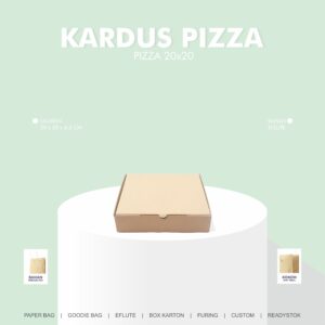 KARDUS PIZZA 20 X 20